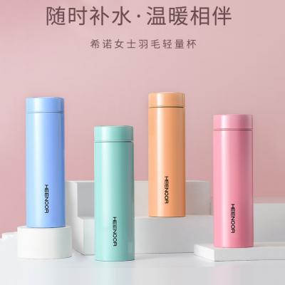 希諾玻璃杯旗艦店官網男女士雙層隔熱防燙商務簡約泡茶便攜水杯